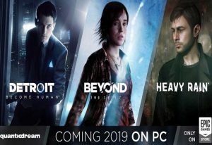 سه بازی Heavy Rain ،Beyond: Two Souls و Detroit: Become Human برای پی سی تایید شدند