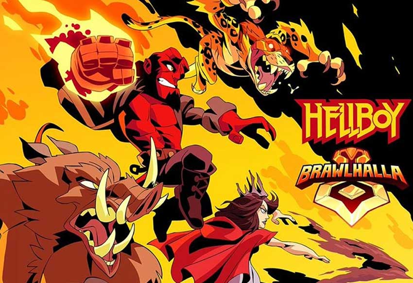 پسر جهنمی - Hellboy در بازی Brawlhalla