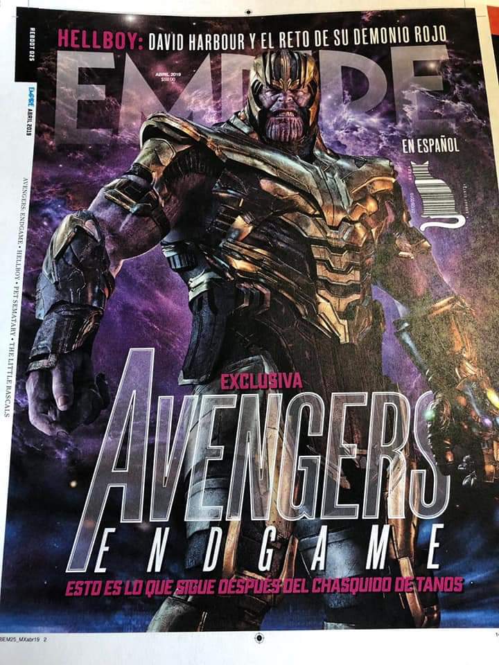 تانوس در فیلم انتقام جویان: پایان بازی - Avengers: Endgame