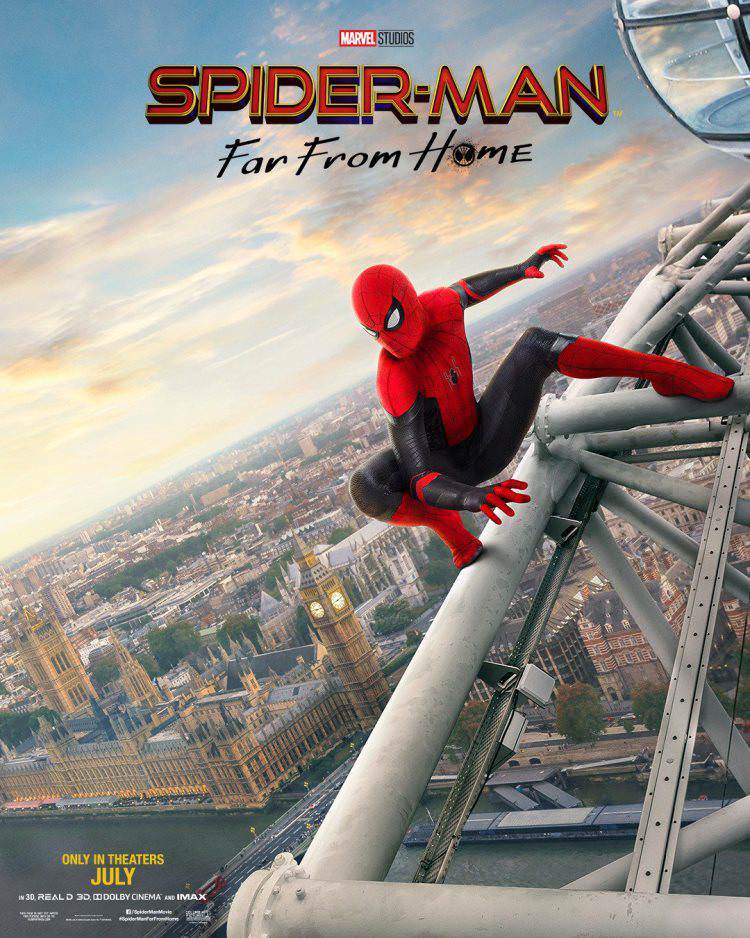 پوسترهای فیلم مرد عنکبوتی: دور از خانه - Spider-Man: Far From Home