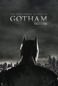 شوالیه تاریکی روی پوستر فصل پنجم سریال گاتهام - Gotham