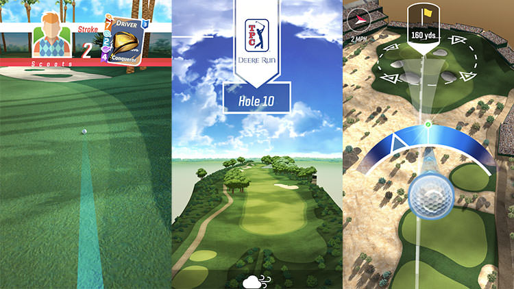 بازی موبایل PGA Tour Golf Shootout