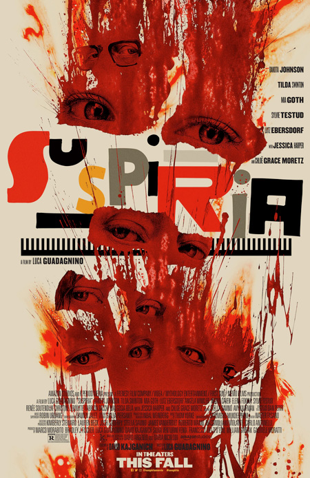 نقد فیلم سوسپیریا - Suspiria با بازی تیلدا سوئینتن