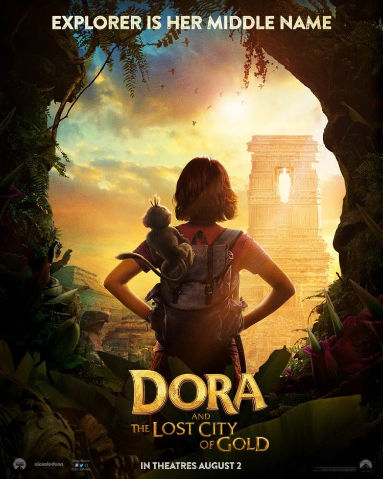 ۹ مرداد ماه تاریخ اکران فیلم دورا و شهر گمشده طلا - Dora and the Lost City of Gold