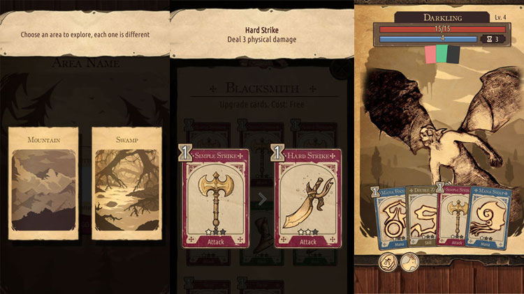بازی موبایل Spellsword Cards: Origins