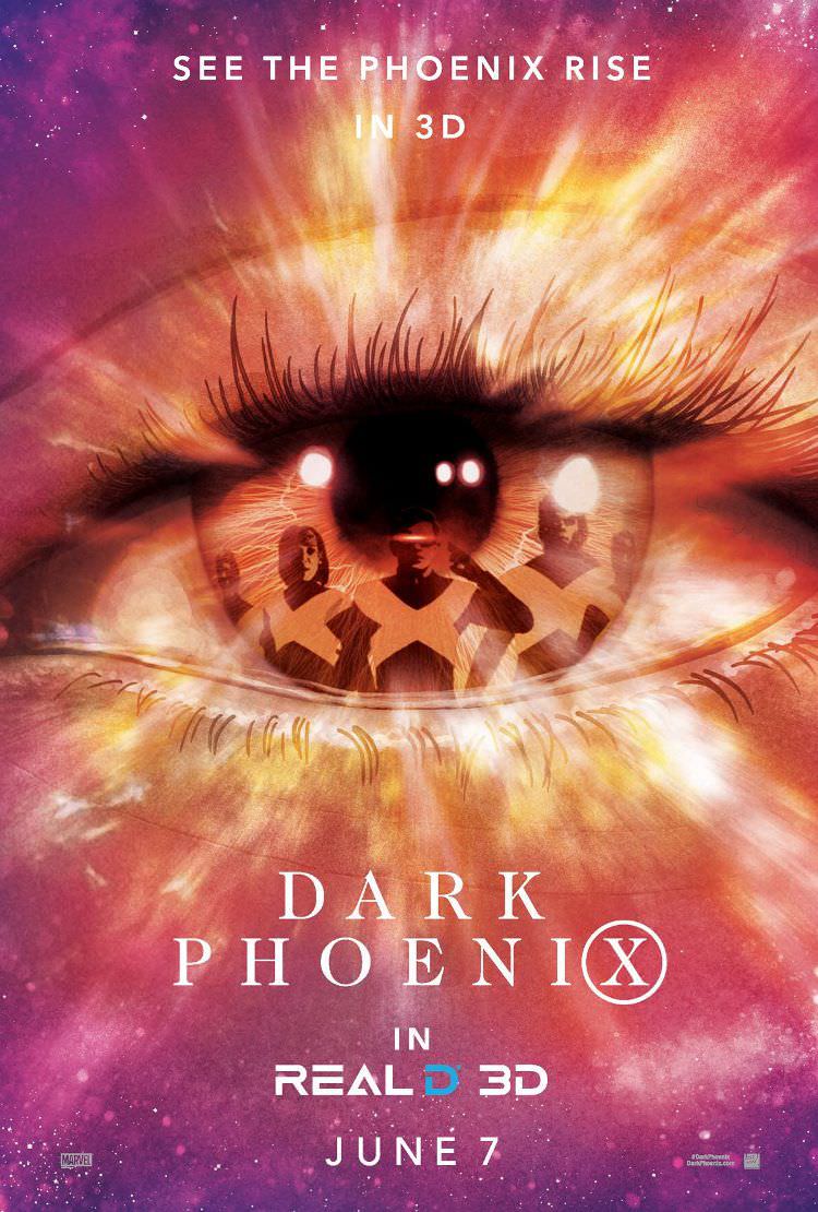 پوسترهای جدید فیلم دارک فنیکس - Dark Phoenix با بازی جنیفر لارنس