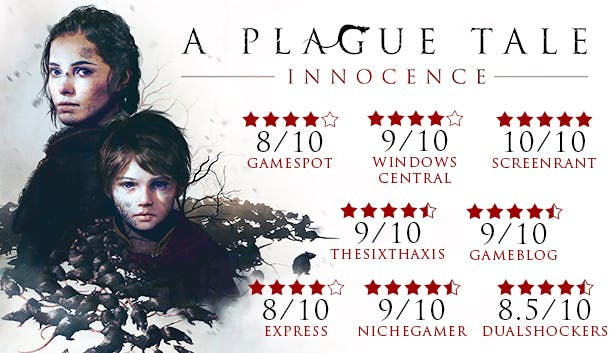 نمرات بررسی بازی A Plague Tale: Innocence از دید منتقدان سایت‌های معتبر دنیا